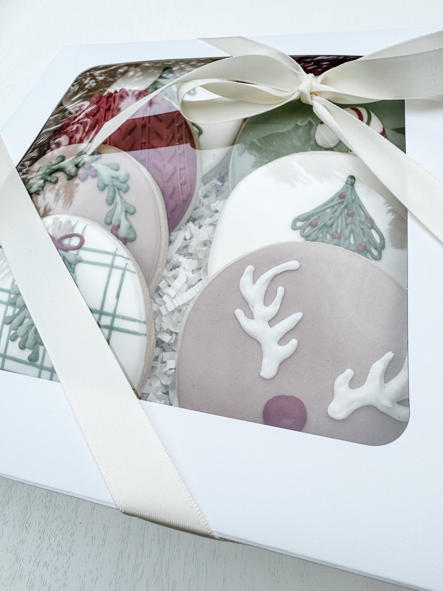 Classic Traditional Christmas Cookies - Set of 12