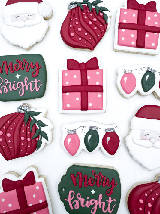 Merry + Bright Christmas - Set of 12