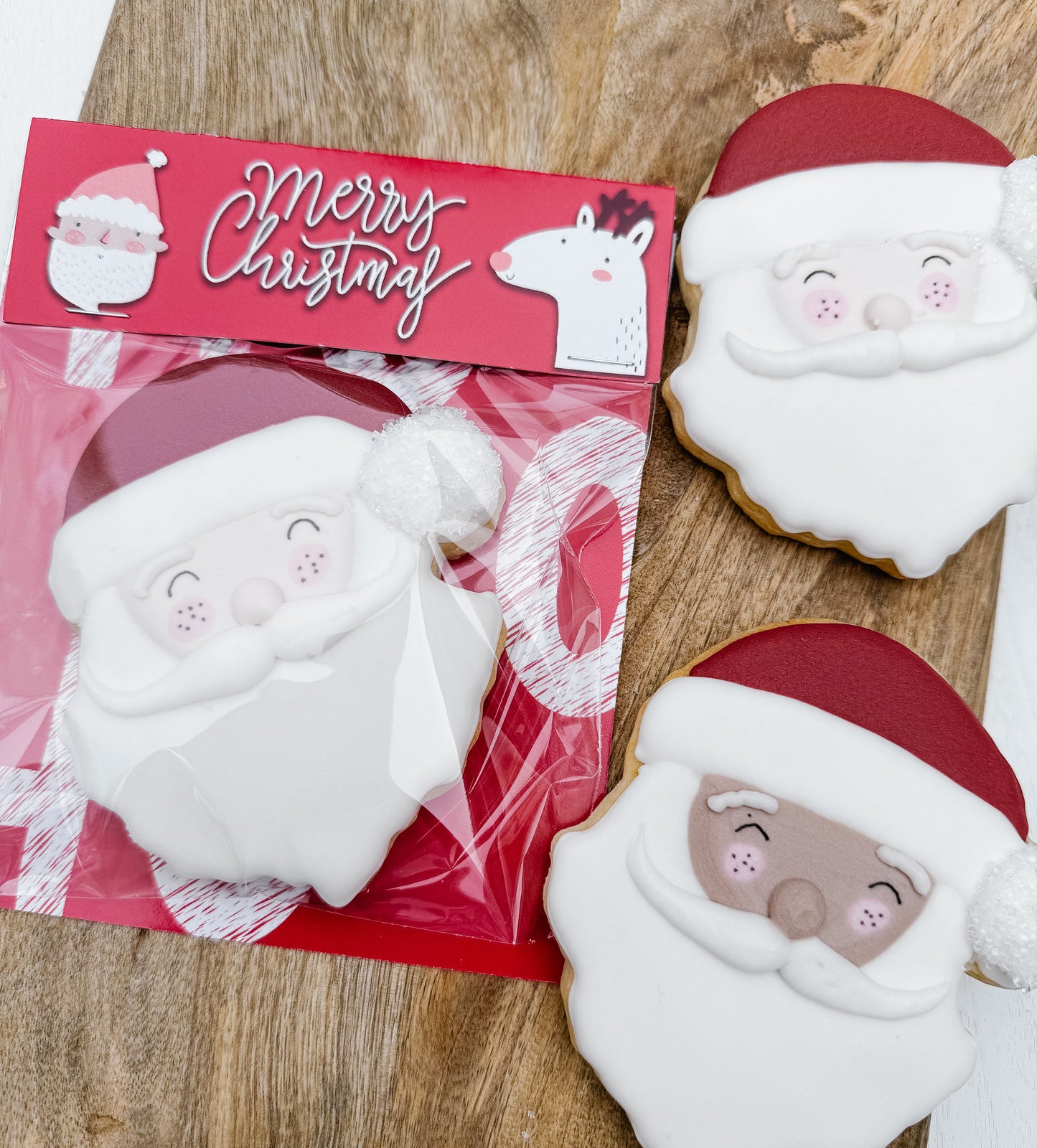 Ho Ho Ho! Santa Single Cookie